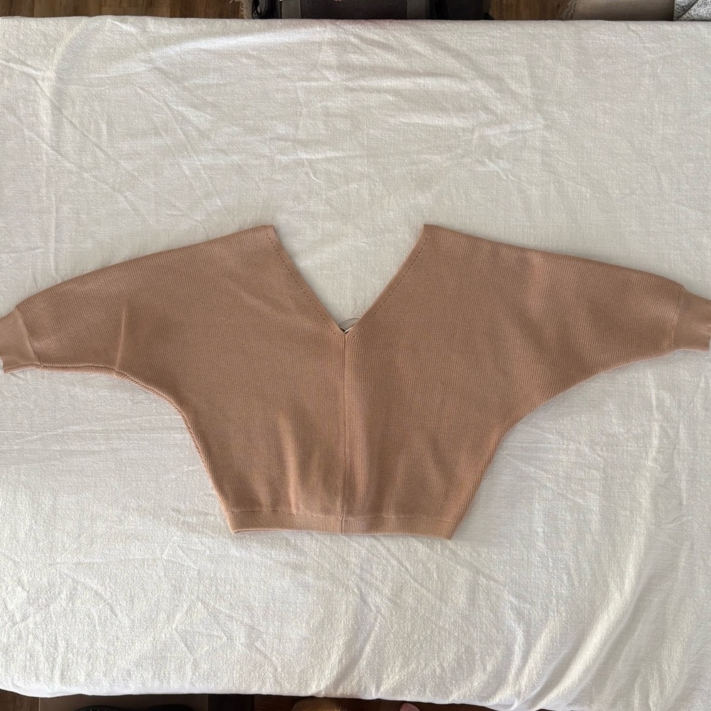Princess Polly Beige Knit Sweater